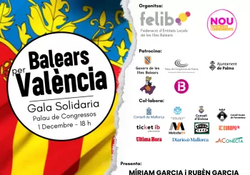 Gala Solidària BALEARS per VALÈNCIA en Palma de Mallorca