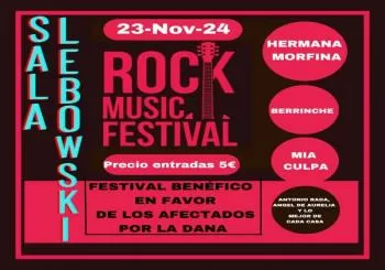 ROCK MUSIC FESTIVAL en Alcázar de San Juan | EVENTO BENEFICO