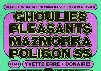 Ghoulies+Pleasants+Mazmorra+Poligon SS en Barcelona