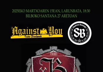 Bull Brigade - Against You - Sustrai Berriak en Bilbao