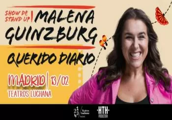 Malena Guinzburgen en Madrid