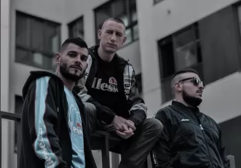 Víctor Rutty, Rober del Pyro & DJ Kaef presentando MALEZZA en Gasteiz en Vitoria-Gasteiz
