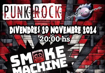 Smoke Machine + Marno - Ceferino - concierto solidario DANA en Barcelona