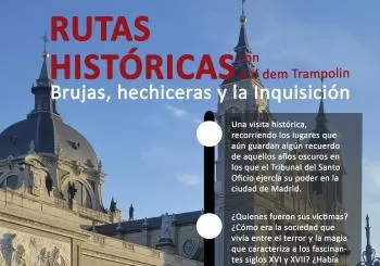 Ruta histórica 'Brujas hechiceras y la Inquisición'. Con Auf dem Trampolin en Madrid