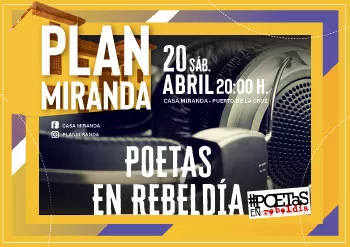 Poetas en rebeldía - Plan Miranda