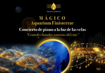 CONCIERTO PIANO - BANDAS SONORAS DEL CINE A LA LUZ DE LAS VELAS CORUÑA en Coruña