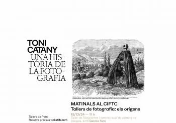 MATINALS DE FOTOGRAFIA AL CIFTC - Taller de fotogrames i demostració de càmera de plaques amb Gaizka Taro en Llucmajor