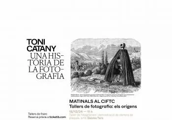 MATINALS DE FOTOGRAFIA AL CIFTC - La càmera fosca, precedent de la càmera de fer fotos. Demostració i taller de construcció, amb Jaume Gual en Llucmajor