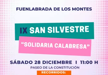 SAN SILVESTRE SOLIDARIA CALABRESA 2024 en FUENLABRADA DE LOS MONTES