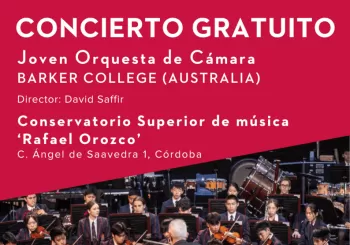 Concierto GRATUITO de la orquesta de la Barker College de Sídney en Córdoba