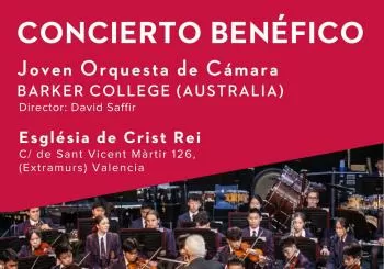 Concierto Benéfico - BARKER COLLEGE SYDNEY CHAMBER ORCHESTRA en Valencia