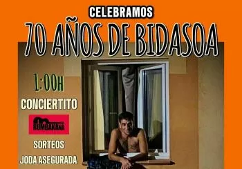 Fin de año/Aniversario Bidasoa con Rumbakana en Barcelona
