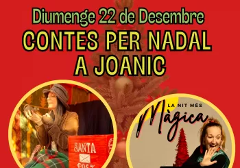 Contes per Nadal a Joanic en Barcelona