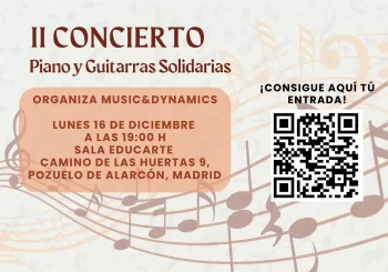 Concierto de Piano y Guitarras en Madrid