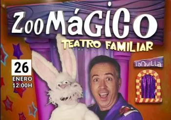 ZOO MÁGICO - TEATRO FAMILIAR - EVENTO SOLIDARIO en CÁDIZ