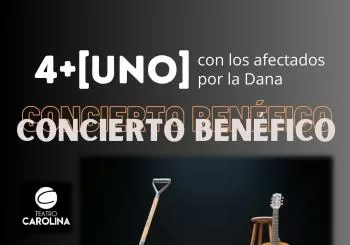 Concierto benéfico 4+[UNO] en Valencia