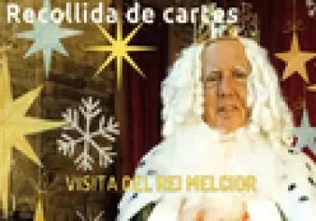 Visita del Rei Melcior: porta la carta. Acte Solidari Barcelona