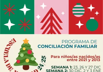 ESCUELA DE NAVIDAD. AYUNTAMIENTO DE TRIGUEROS en HUELVA