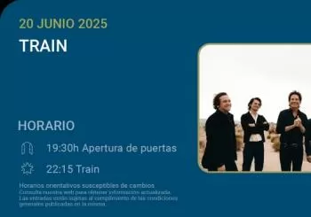 Train - Noches del Botánico en Madrid