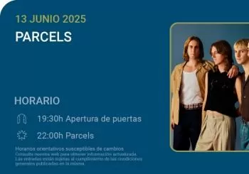 Parcels - Noches del Botánico a Madrid