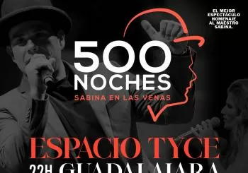 Concierto Tributo a Joaquín Sabina 500 Noches Banda Guadalajara