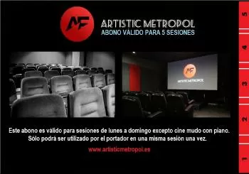 ABONO 5 SESIONES en MADRID