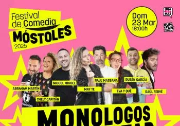 MONÓLOGOS ALLSTAR - FESTIVAL DE COMEDIA MÓSTOLES 2025 en MADRID
