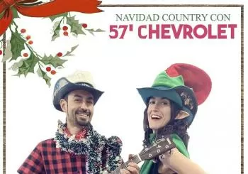 Navidad Country con 57' Chevrolet en Alcala de Henares