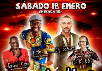 Autêntica aniversario kbles & Ybra con T.Keita y DJ SABURA!!! en Terrassa