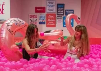 Pink Palace: museu multissensorial do vinho Rosé en Porto