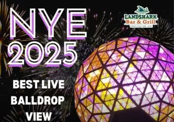 Margaritaville LandShark Terrace Ball Drop View NYE 2025 en New York
