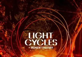 Light Cycles: A glowing night walk though nature, light, and sound en St. Louis