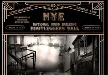 NYE Bootleggers Ball at National Union Building en Washington DC