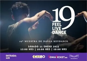 19FEEL LIVE DANCE – Muestra de danza keydance. Primera función
