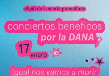 Conciertos beneficos por la DANA por El piti de la suerte promotions en Barcelona