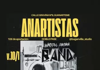 La BANDería de Anartistas en LAS PALMAS