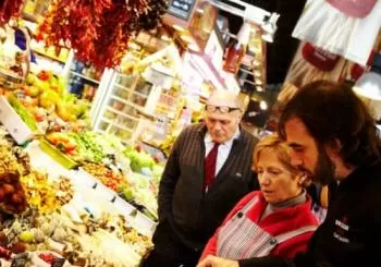 Clase de cocina de paella + Visita al mercado de La Boquería en Barcelona