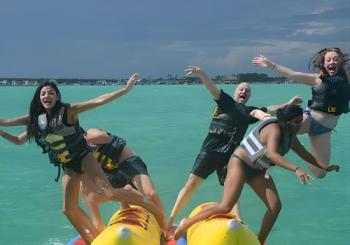 Banana Boat Ride in the Gulf of Mexico en Destin