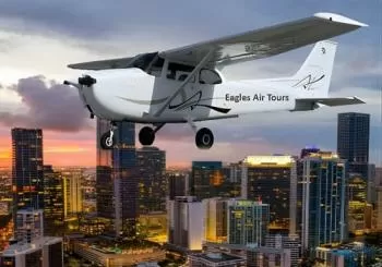 Eagles Air Tour: Private 45 Minute Plane Tour of Miami
