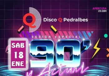 SESIÓN 90 + 00 + ACTUAL CON FERNANDO ALONSO DJ en BARCELONA