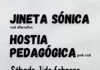 Jineta Sónica + Hostia Pedagógica en Bar Ceferino en Barcelona
