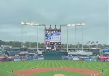Kansas City Royals Baseball Game Ticket at Kauffman Stadium