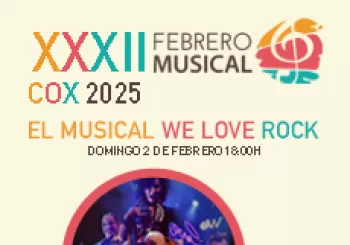 Musical We Love Rock en Cox