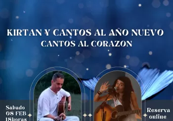 Kirtan y cantos al año nuevo Con Gebriyal Y Silvye Shanti Barcelona