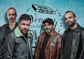 Concierto de Veneno en la piel en el Hotel Estela en Sitges