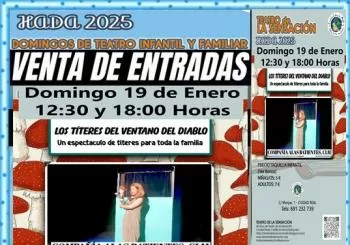 TEATRO INFANTIL Los títeres de El Ventano del Diablo de Cia. Alas Batientes en CIUDAD REAL