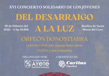XVI Concierto Solidario de los Jóvenes en San Sebastián