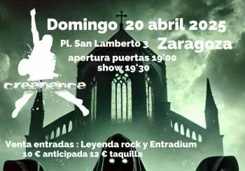 VÁLVERA (Brasil) + RATS OF GOMORRAH (Alemania) en SALA CREEDENCE - Zaragoza