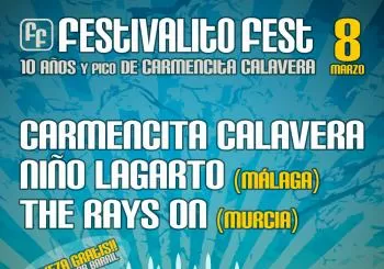 Festivalito Fest: Carmencita Calavera, Niño Lagarto y The Rays On en Granada