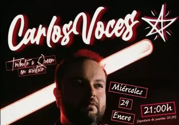 Carlos Voces Tributo a Queen en Acústico en León